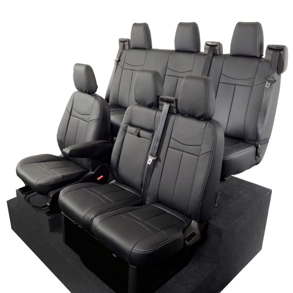 Ford Transit Custom Tailored Leatherette Seat Covers (2013-2023)