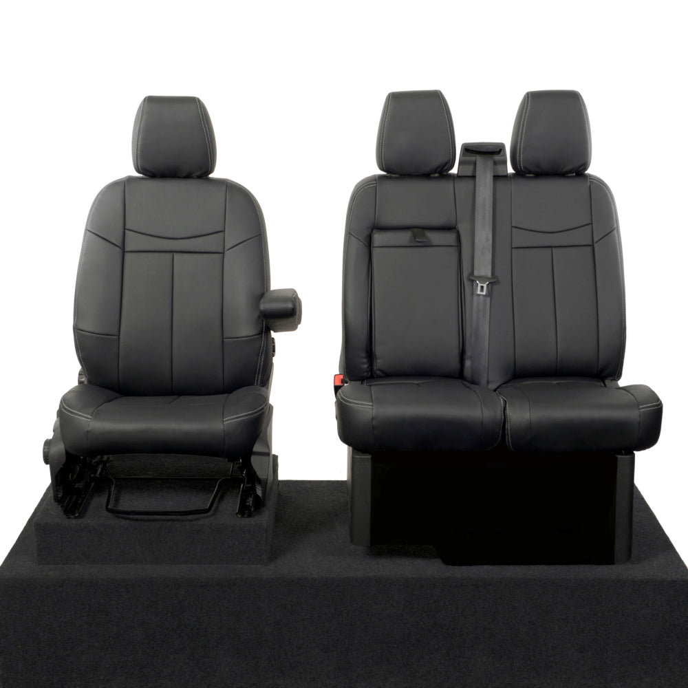 Ford Transit Custom Tailored Leatherette Seat Covers (2013-2023)