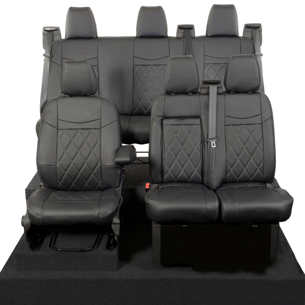 Ford Transit Custom Tailored Leatherette Seat Covers (2013-2023)