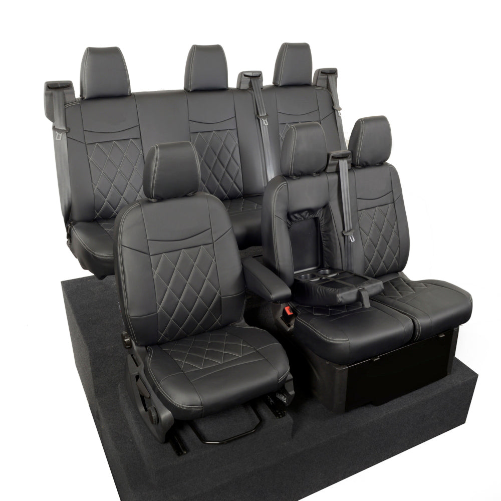 Ford Transit Custom Tailored Leatherette Seat Covers (2013-2023)
