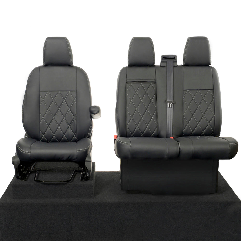 Ford Transit Van Tailored Leatherette Seat Covers 2000+