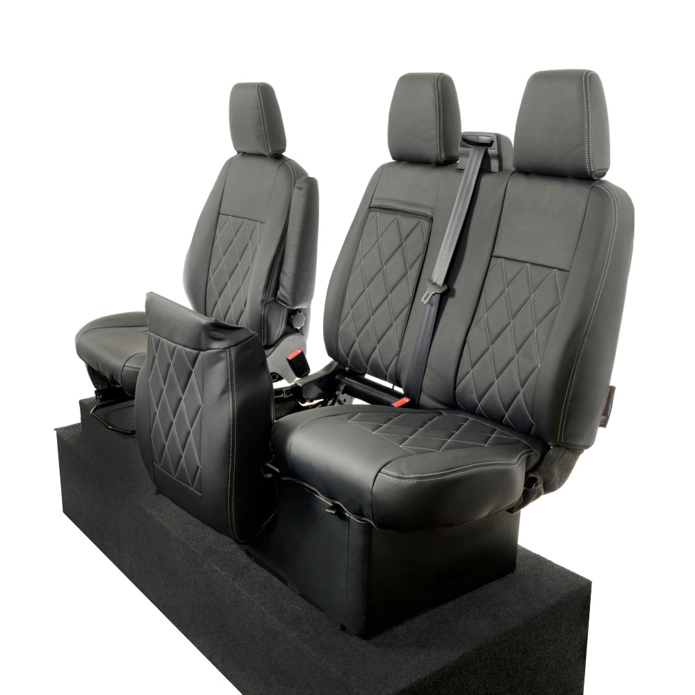 Ford Transit Van Tailored Leatherette Seat Covers 2000+