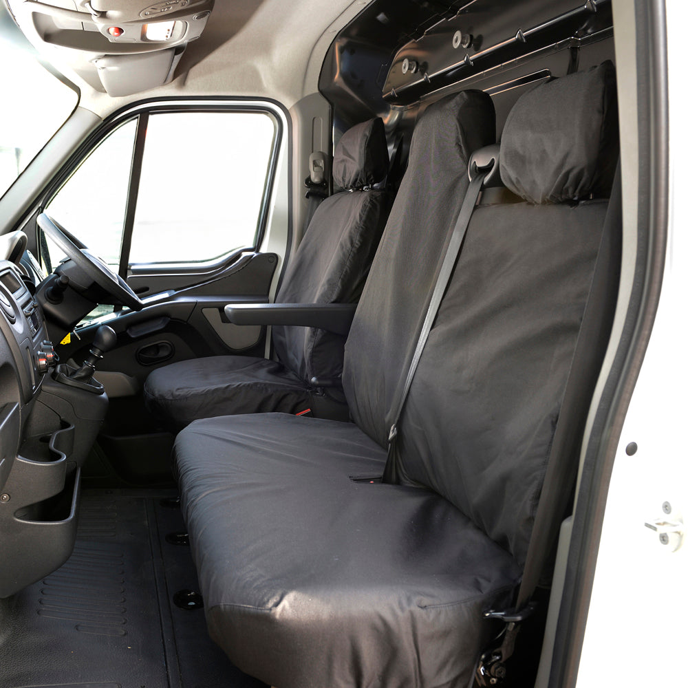 Renault Master ZE Tailored Waterproof Front Seat Covers 2018+