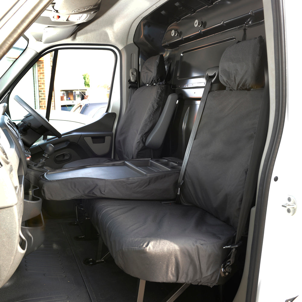 Renault Master ZE Tailored Waterproof Front Seat Covers 2018+