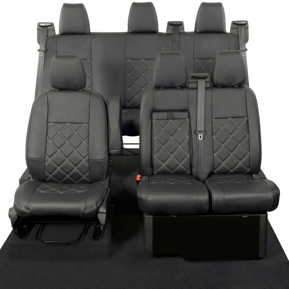 Ford Transit Custom Tailored Leatherette Seat Covers (2013-2023)