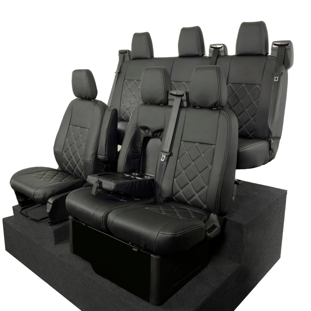Ford Transit Custom Tailored Leatherette Seat Covers (2013-2023)