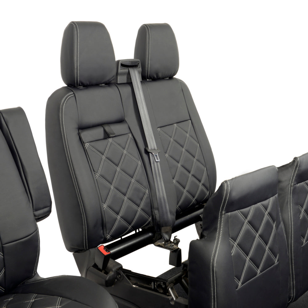 Ford Transit Custom Tailored Leatherette Seat Covers (2013-2023)