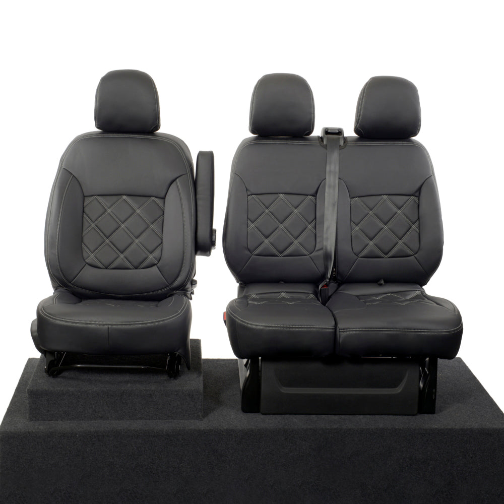 Renault Trafic Tailored Leatherette Seat Covers 2014+