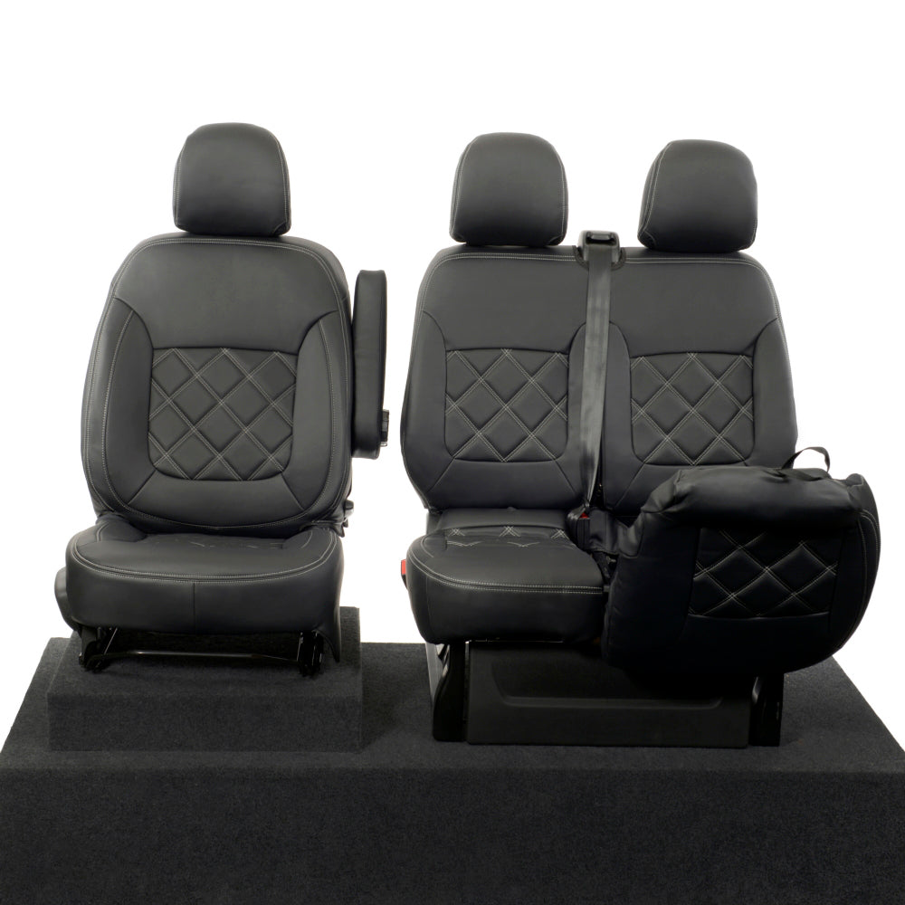 Renault Trafic Tailored Leatherette Seat Covers 2014+