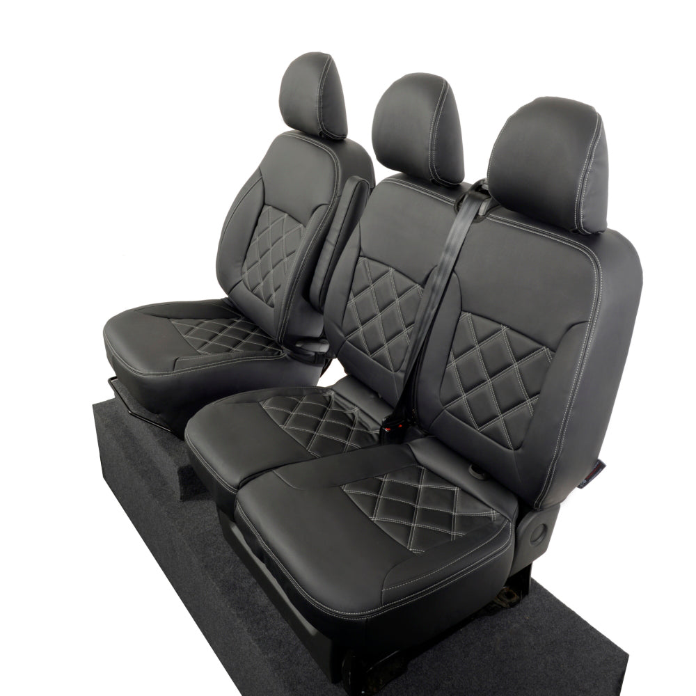 Renault Trafic Tailored Leatherette Seat Covers 2014+