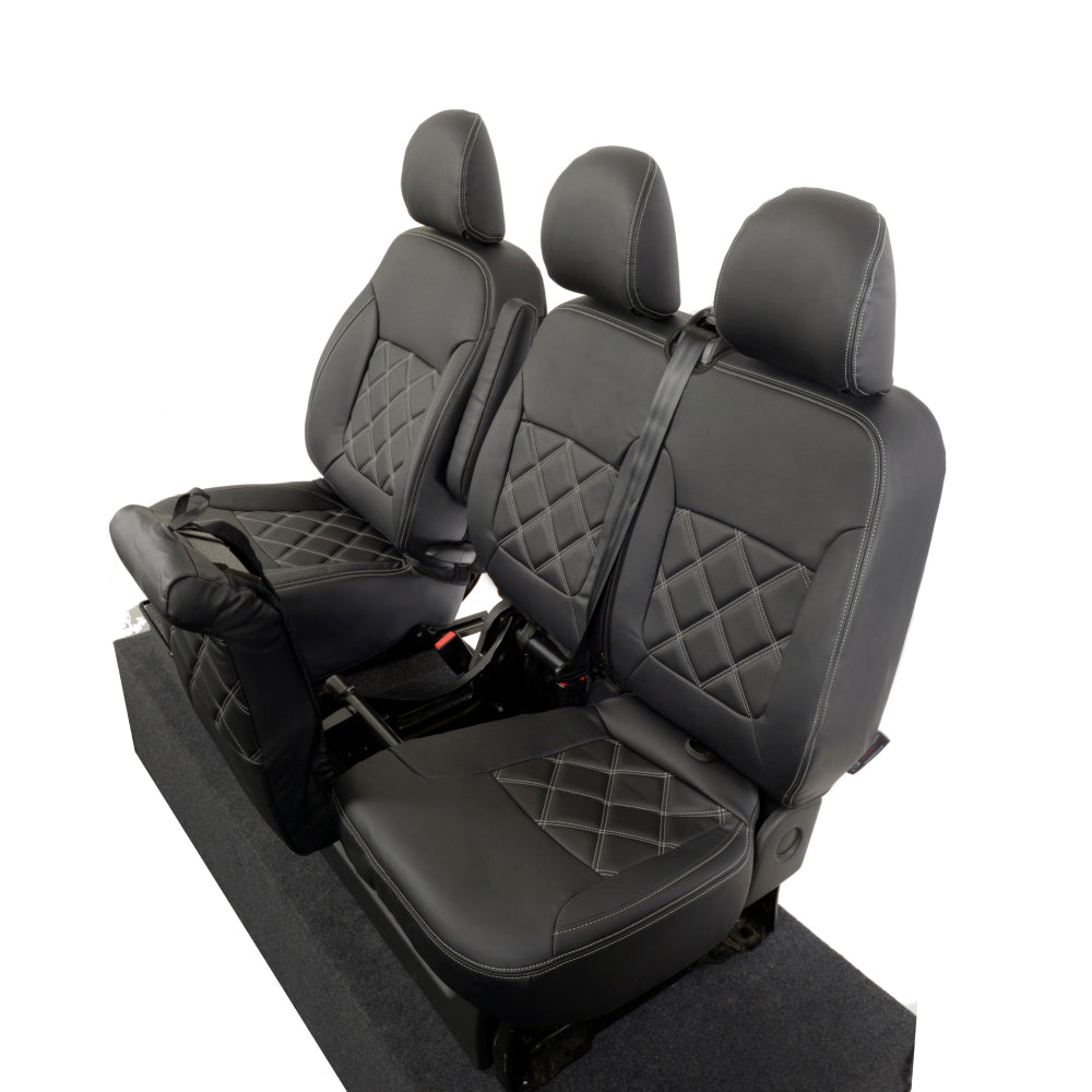 Renault Trafic Tailored Leatherette Seat Covers 2014+