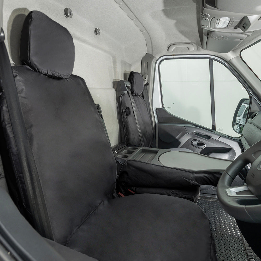 Renault Master ZE Tailored Waterproof Front Seat Covers 2018+