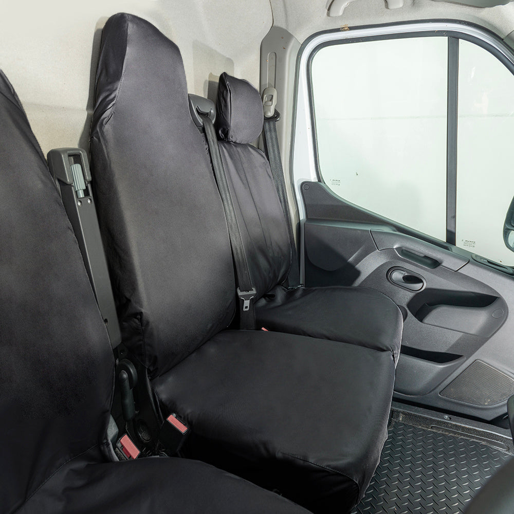 Renault Master ZE Tailored Waterproof Front Seat Covers 2018+