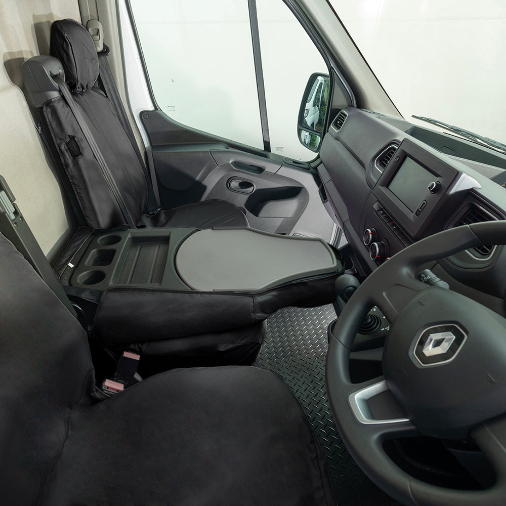 Renault Master ZE Tailored Waterproof Front Seat Covers 2018+