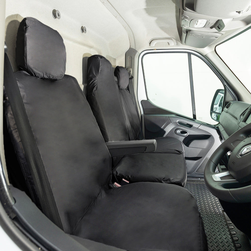 Renault Master ZE Tailored Waterproof Front Seat Covers 2018+