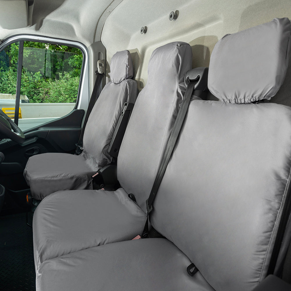 Renault Master ZE Tailored Waterproof Front Seat Covers 2018+