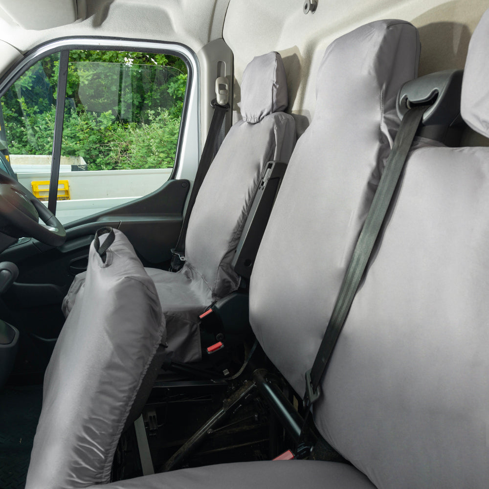 Renault Master ZE Tailored Waterproof Front Seat Covers 2018+