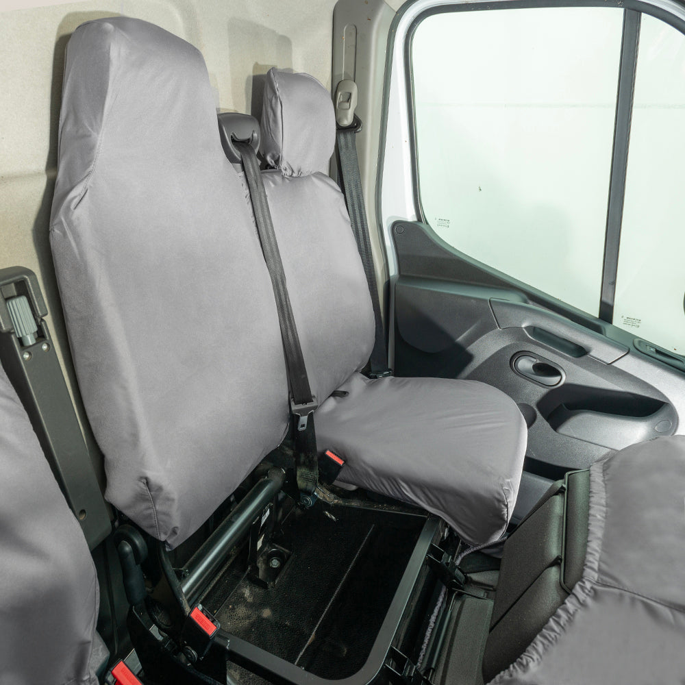 Renault Master ZE Tailored Waterproof Front Seat Covers 2018+