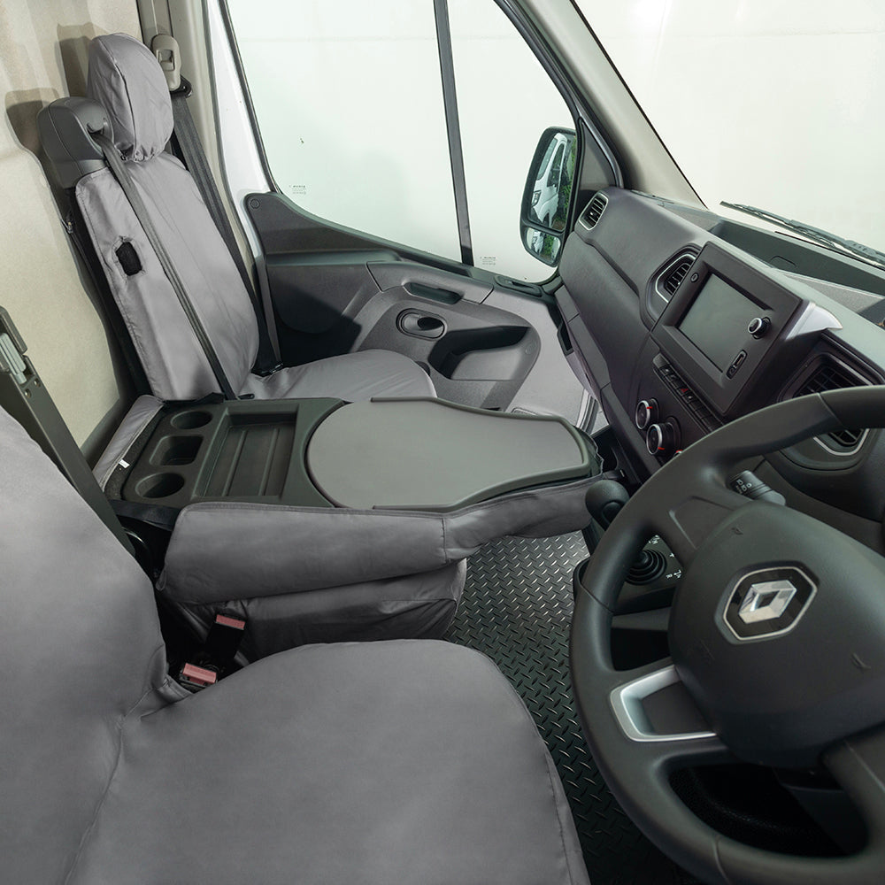 Renault Master ZE Tailored Waterproof Front Seat Covers 2018+