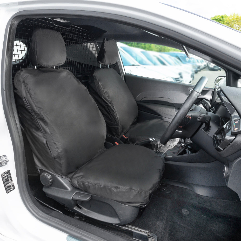 Ford Fiesta Van Tailored Waterproof Front Seat Covers 2018+