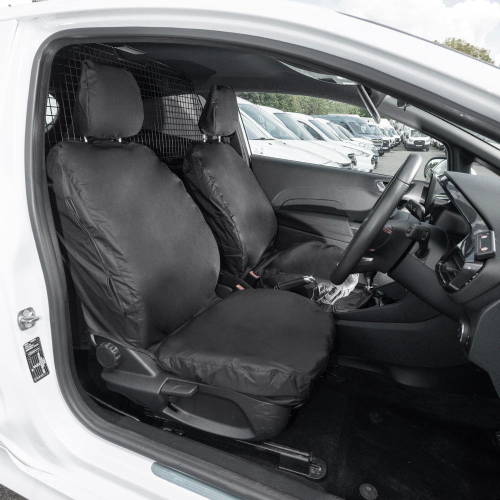 Ford Fiesta Van Tailored Waterproof Front Seat Covers 2018+