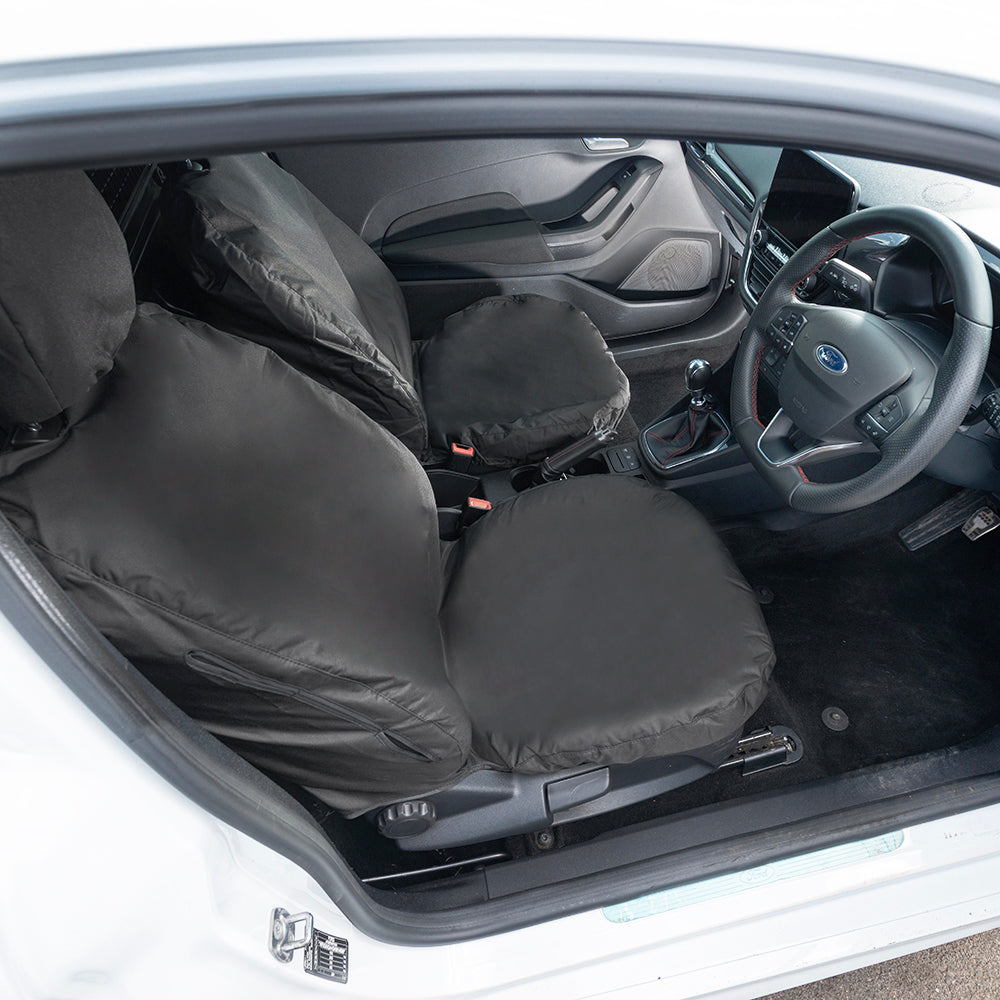 Ford Fiesta Van Tailored Waterproof Front Seat Covers 2018+