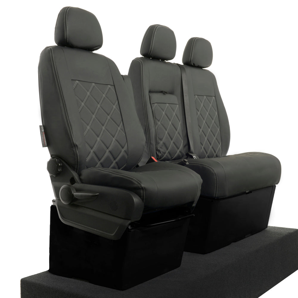 Mercedes Sprinter Van Tailored Leatherette Seat Covers 2006+