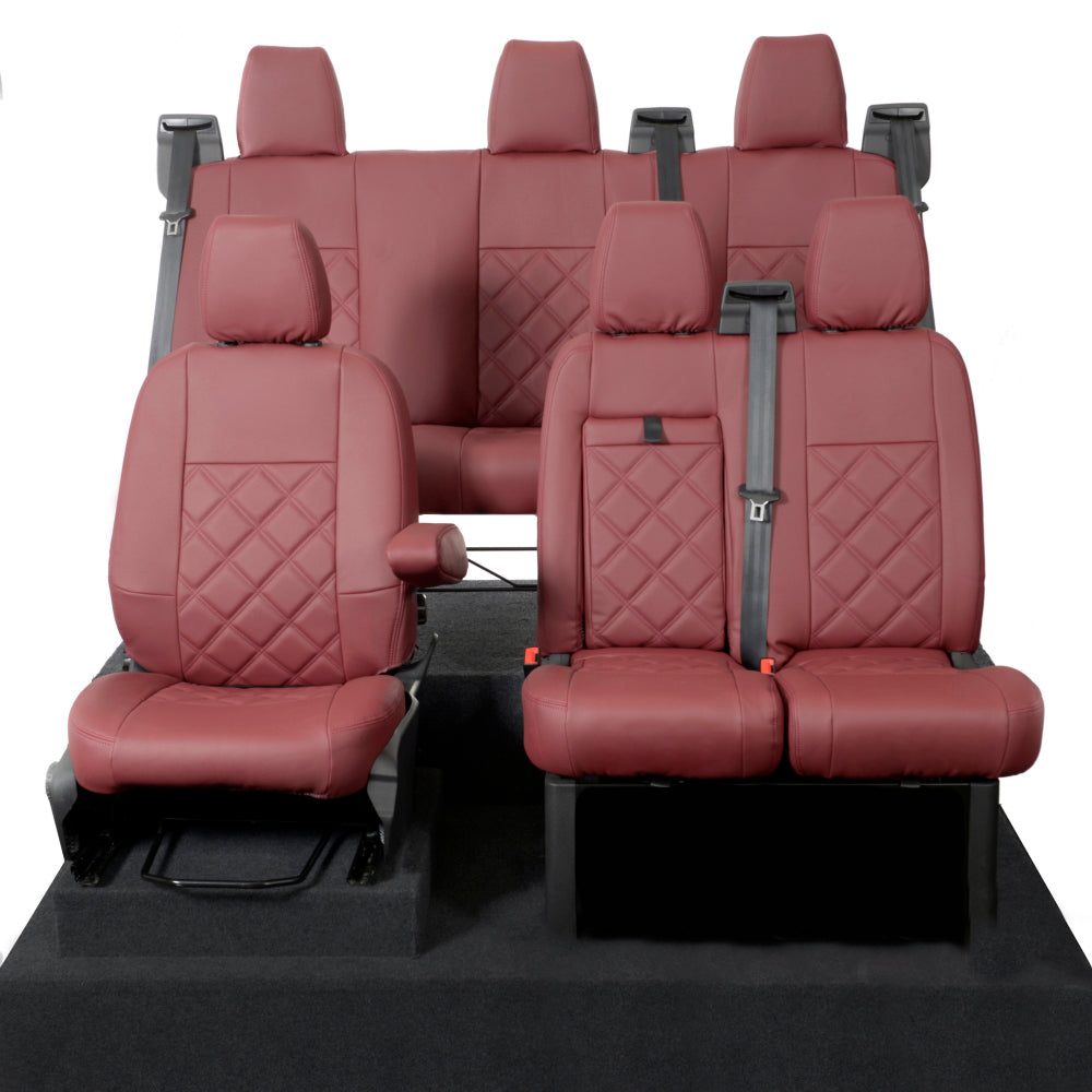 Ford Transit Custom Tailored Leatherette Seat Covers (2013-2023)