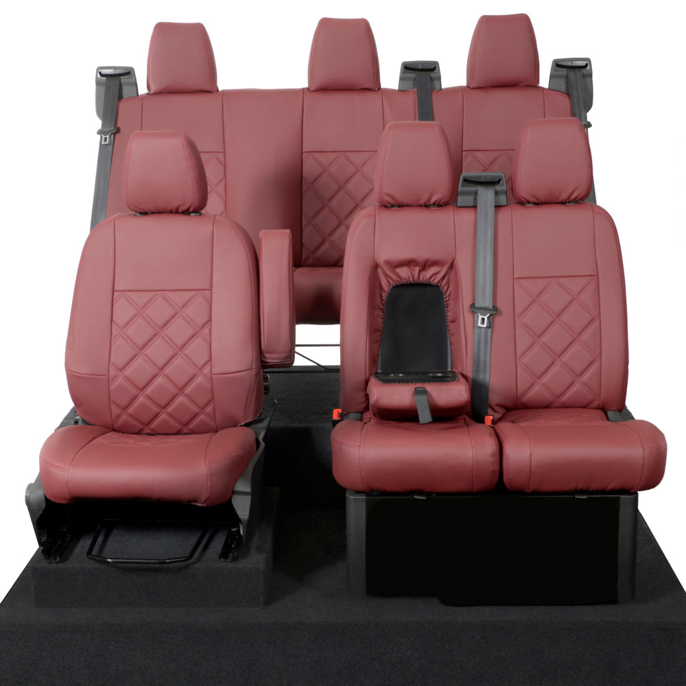 Ford Transit Custom Tailored Leatherette Seat Covers (2013-2023)
