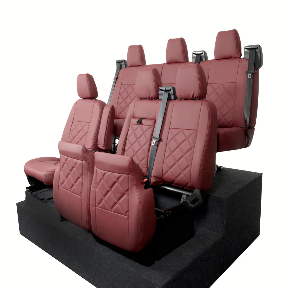 Ford Transit Custom Tailored Leatherette Seat Covers (2013-2023)