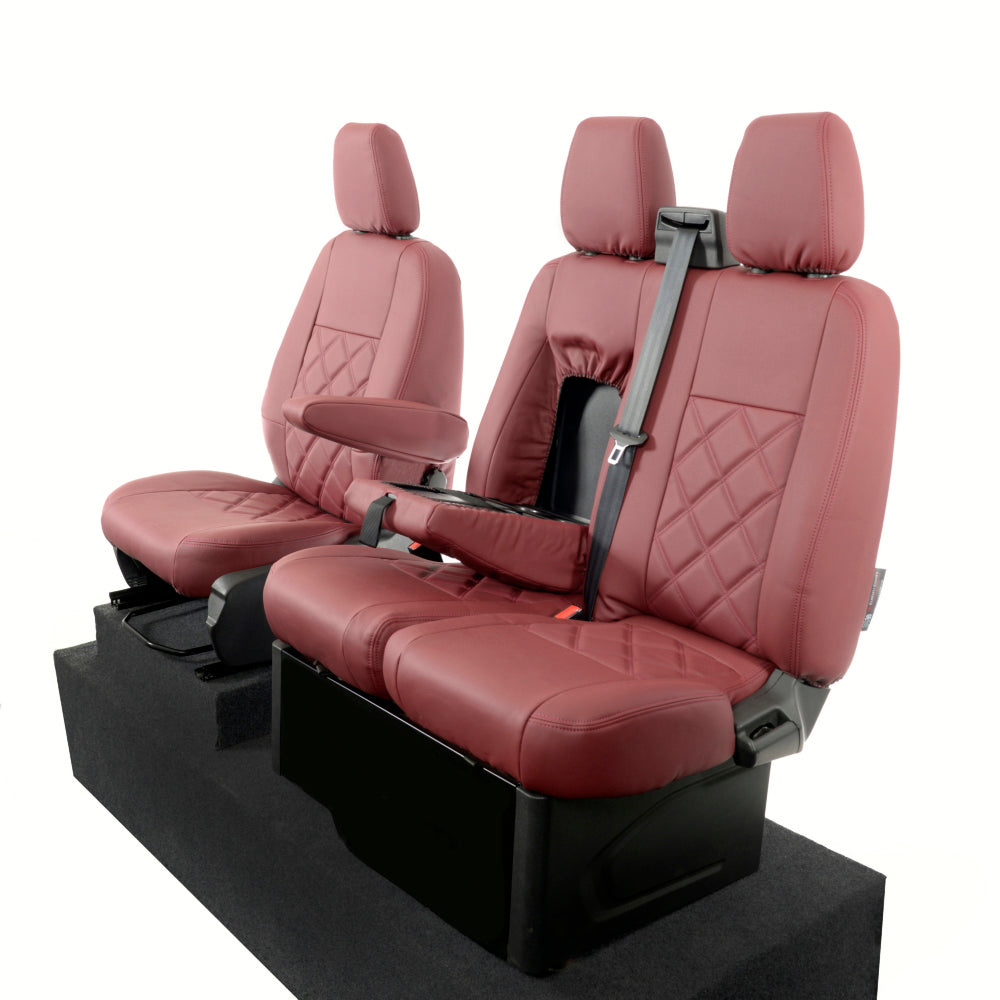 Ford Transit Custom Tailored Leatherette Seat Covers (2013-2023)