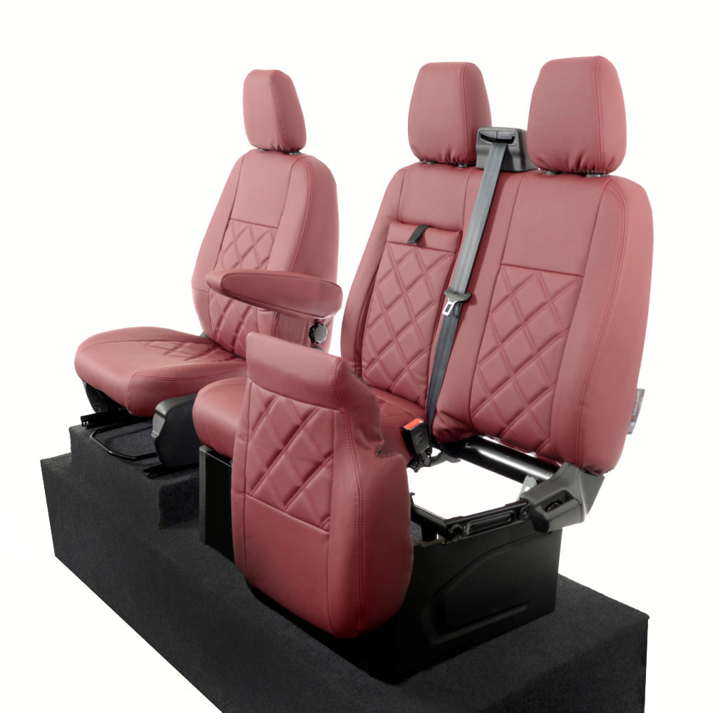 Ford Transit Custom Tailored Leatherette Seat Covers (2013-2023)