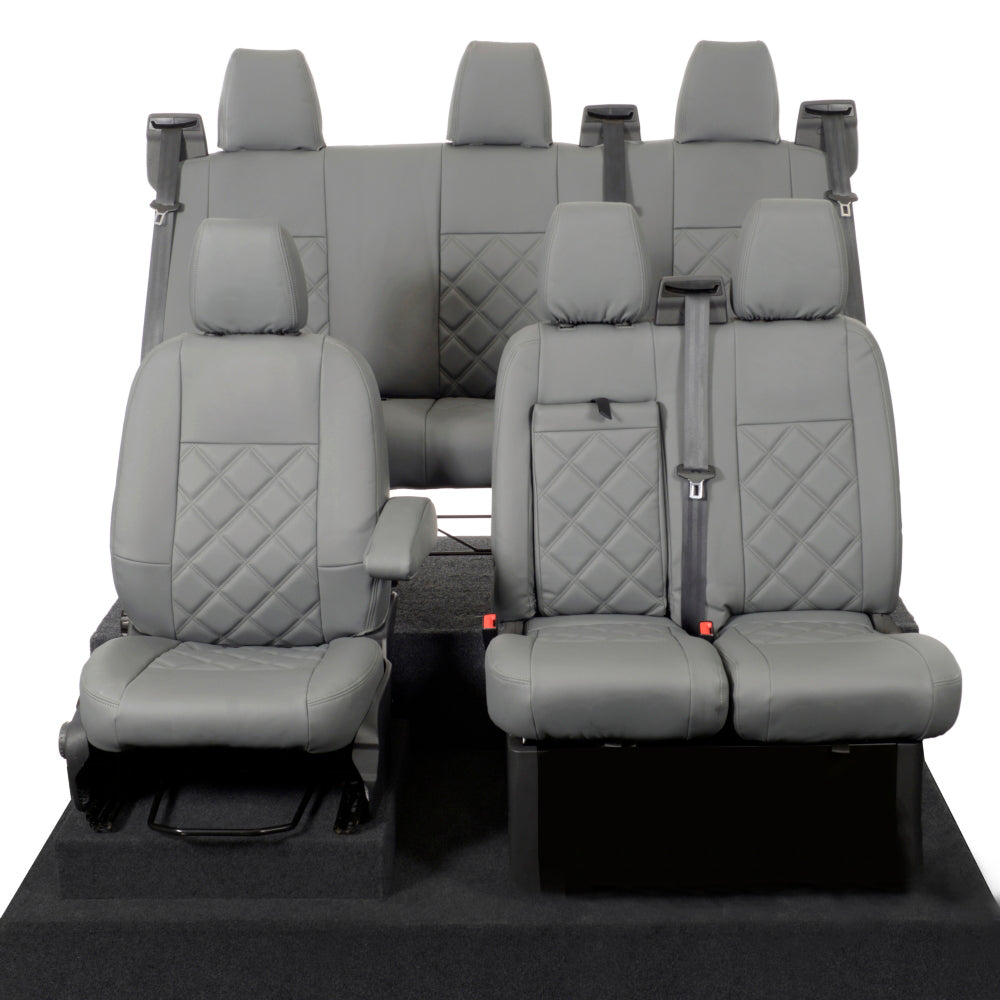 Ford Transit Custom Tailored Leatherette Seat Covers (2013-2023)