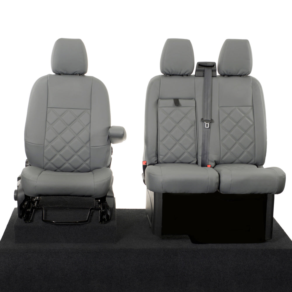 Ford Transit Custom Tailored Leatherette Seat Covers (2013-2023)