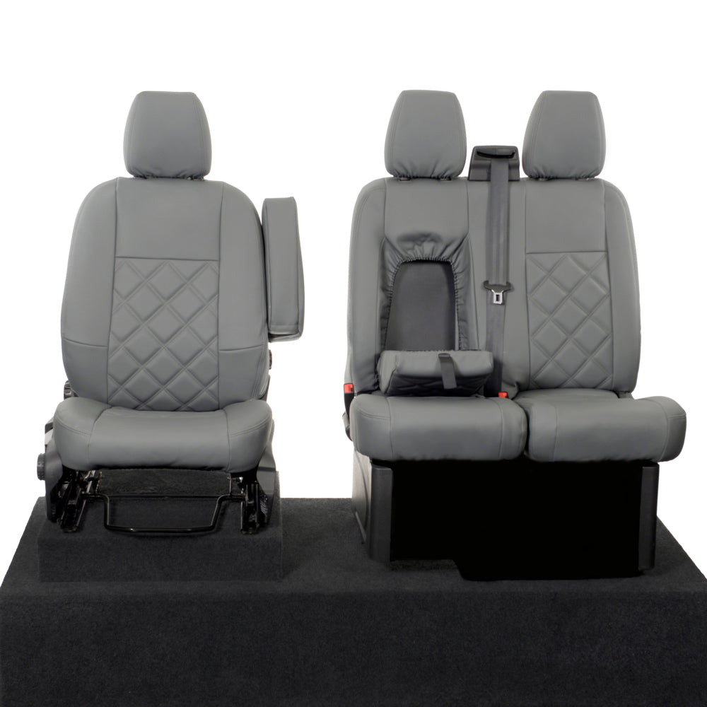 Ford Transit Custom Tailored Leatherette Seat Covers (2013-2023)