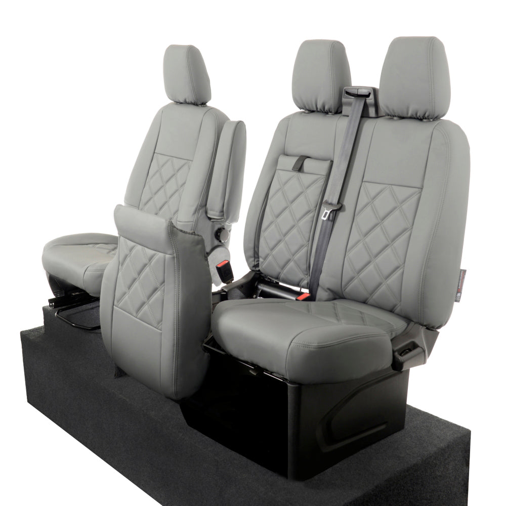 Ford Transit Custom Tailored Leatherette Seat Covers (2013-2023)