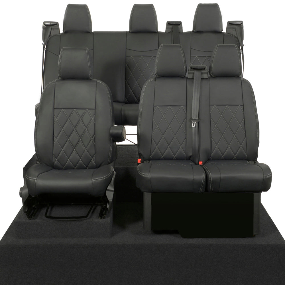 Ford Transit Custom Tailored Leatherette Seat Covers (2013-2023)