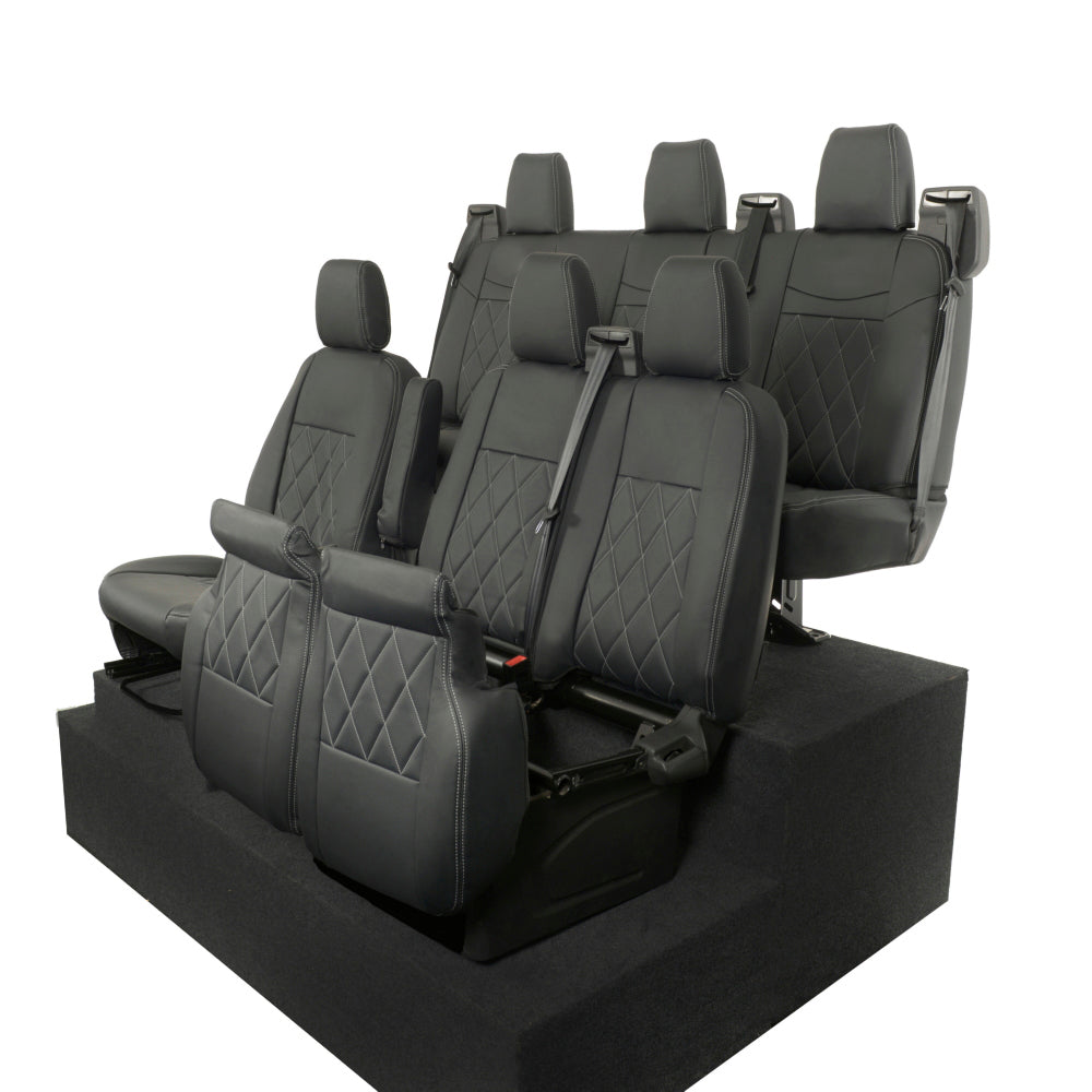 Ford Transit Custom Tailored Leatherette Seat Covers (2013-2023)