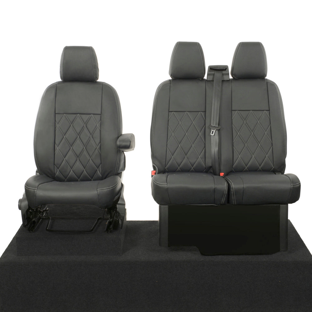 Ford Transit Custom Tailored Leatherette Seat Covers (2013-2023)