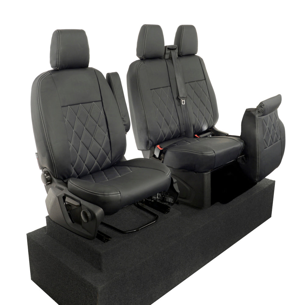 Ford Transit Custom Tailored Leatherette Seat Covers (2013-2023)