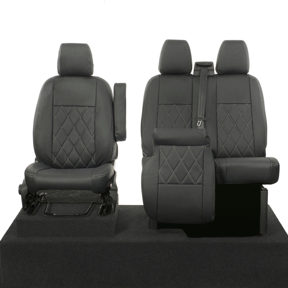 Ford Transit Custom Tailored Leatherette Seat Covers (2013-2023)
