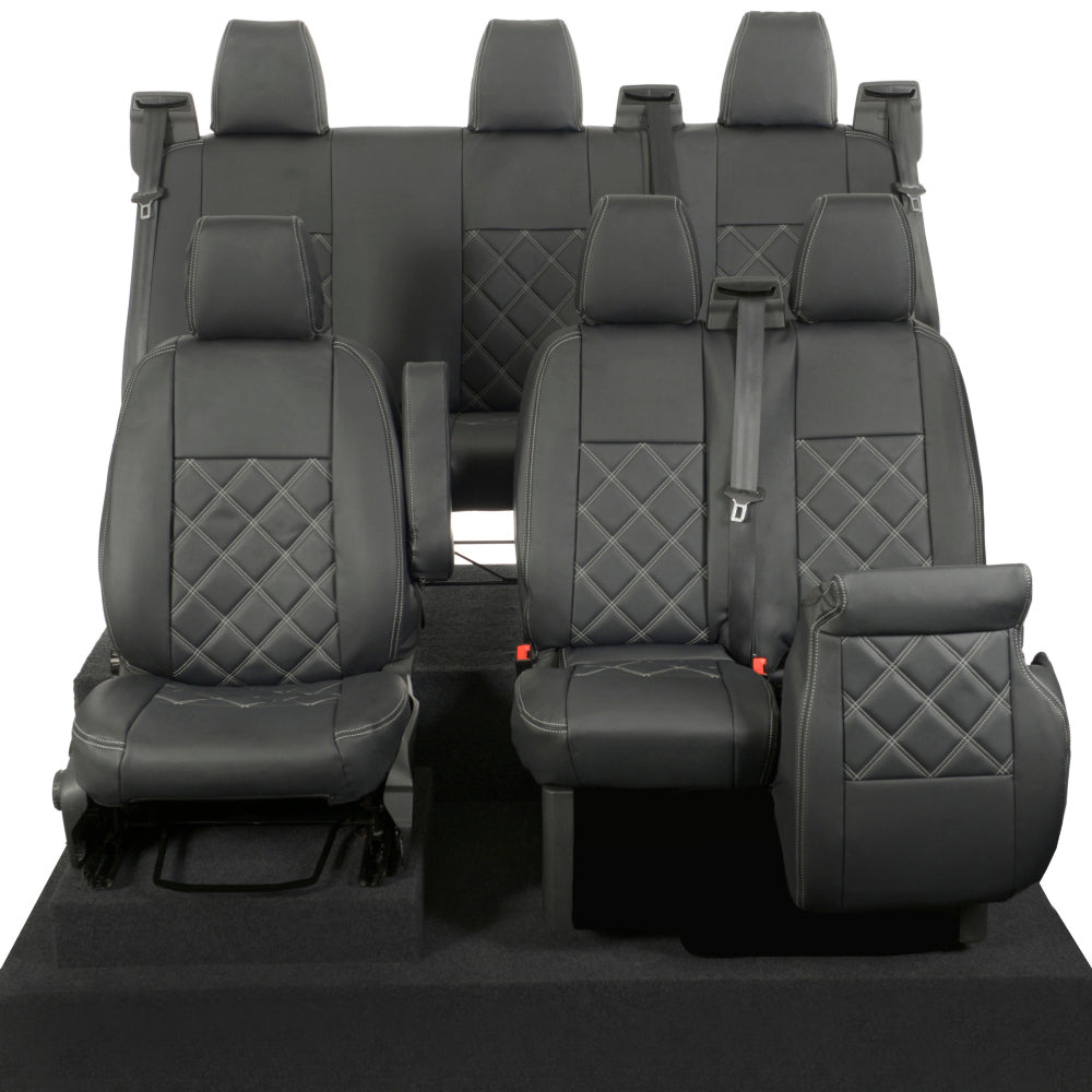 Ford Transit Custom Tailored Leatherette Seat Covers (2013-2023)