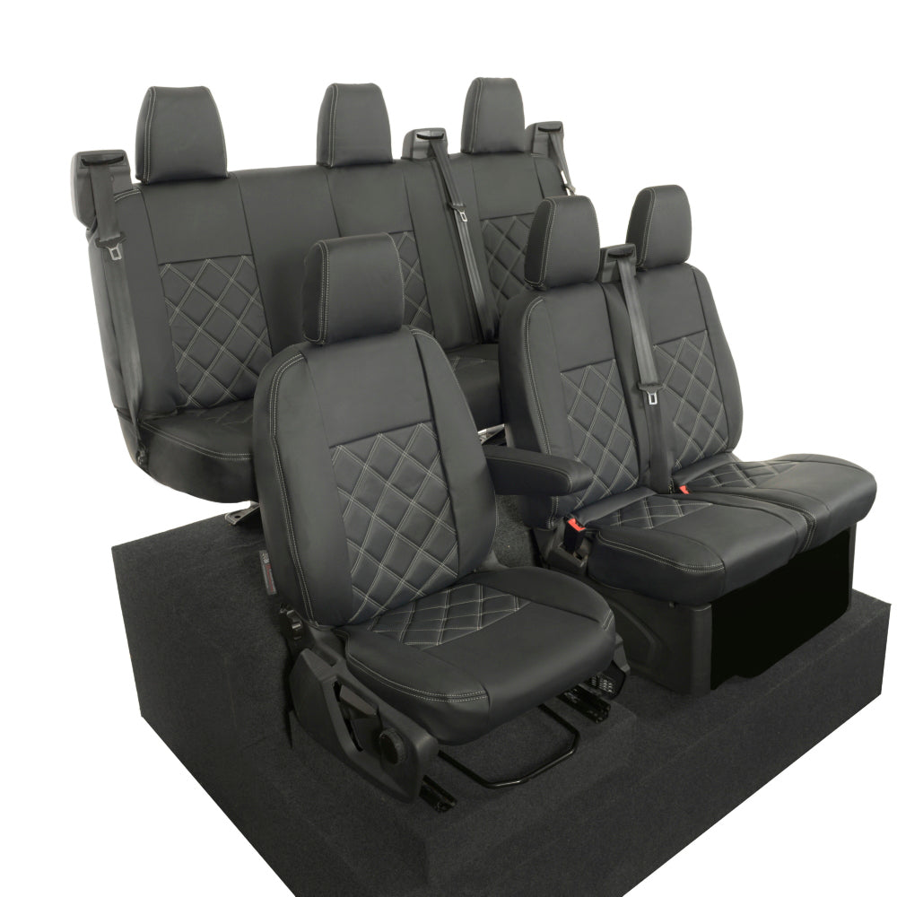 Ford Transit Custom Tailored Leatherette Seat Covers (2013-2023)