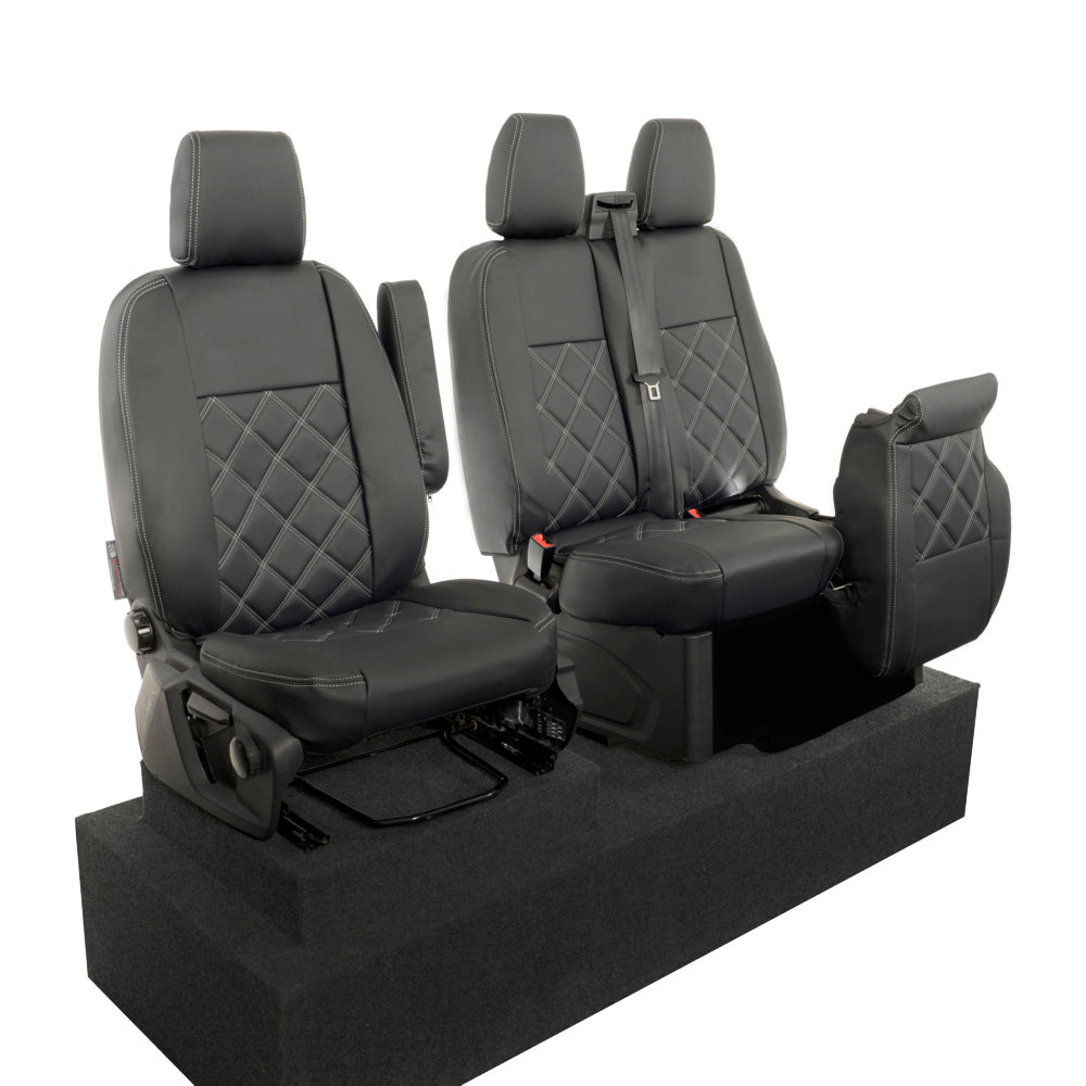Ford Transit Custom Tailored Leatherette Seat Covers (2013-2023)