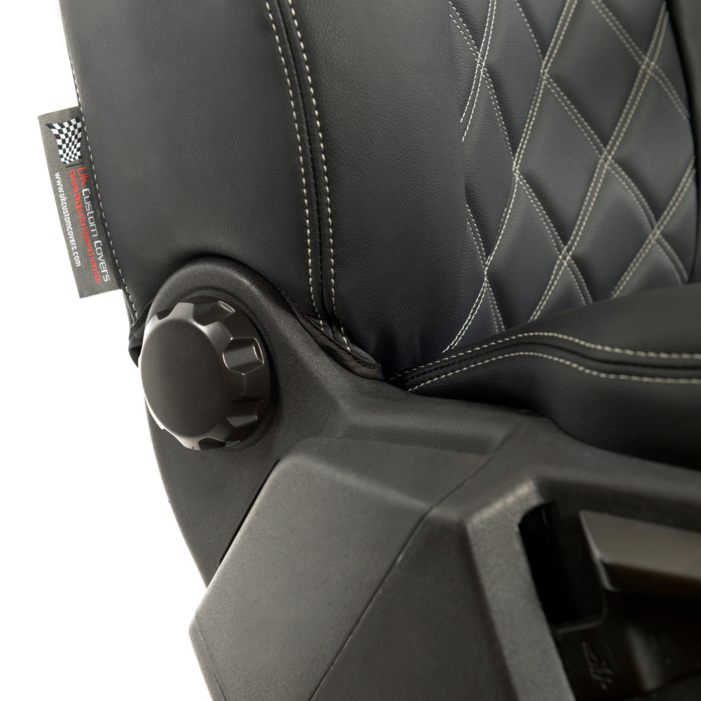 Ford Transit Custom Tailored Leatherette Seat Covers (2013-2023)