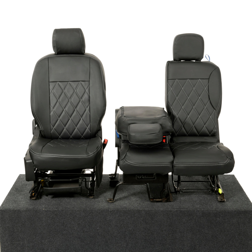 Peugeot Partner Tailored Leatherette Seat Covers 2008+