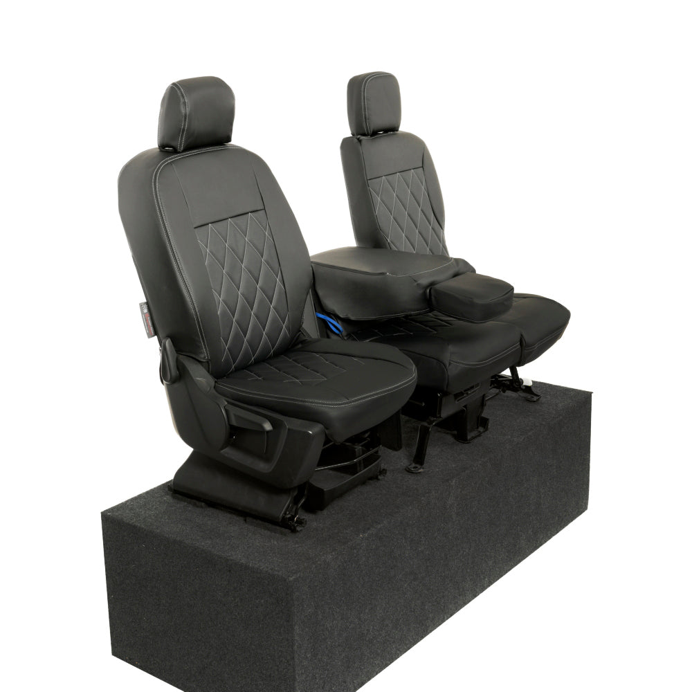 Peugeot Partner Tailored Leatherette Seat Covers 2008+