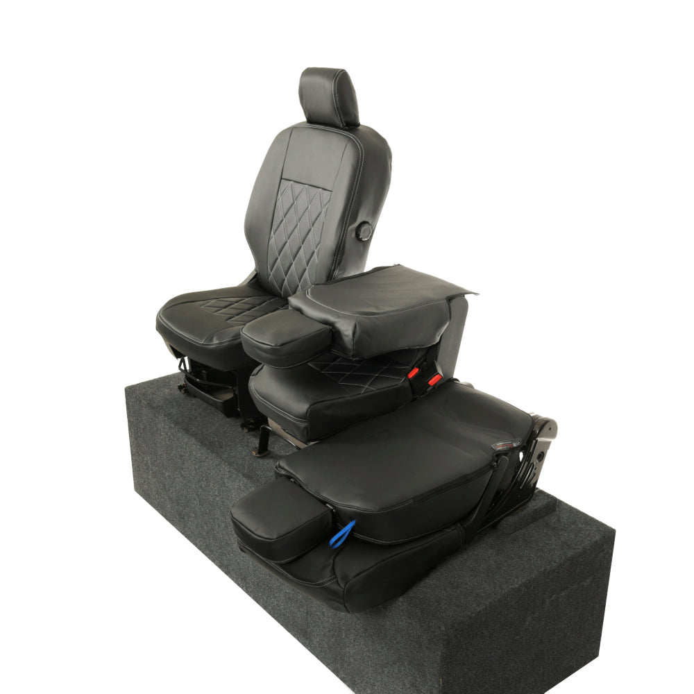 Peugeot Partner Tailored Leatherette Seat Covers 2008+