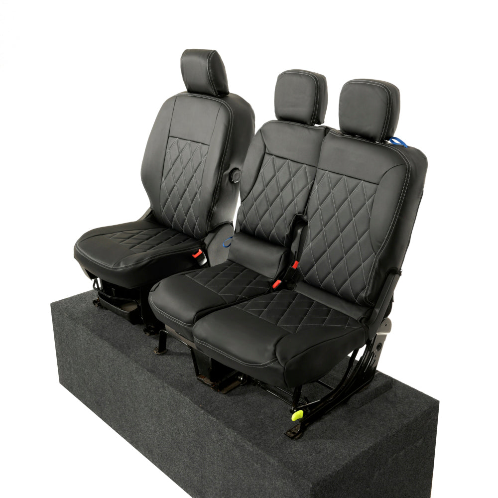 Peugeot Partner Tailored Leatherette Seat Covers 2008+