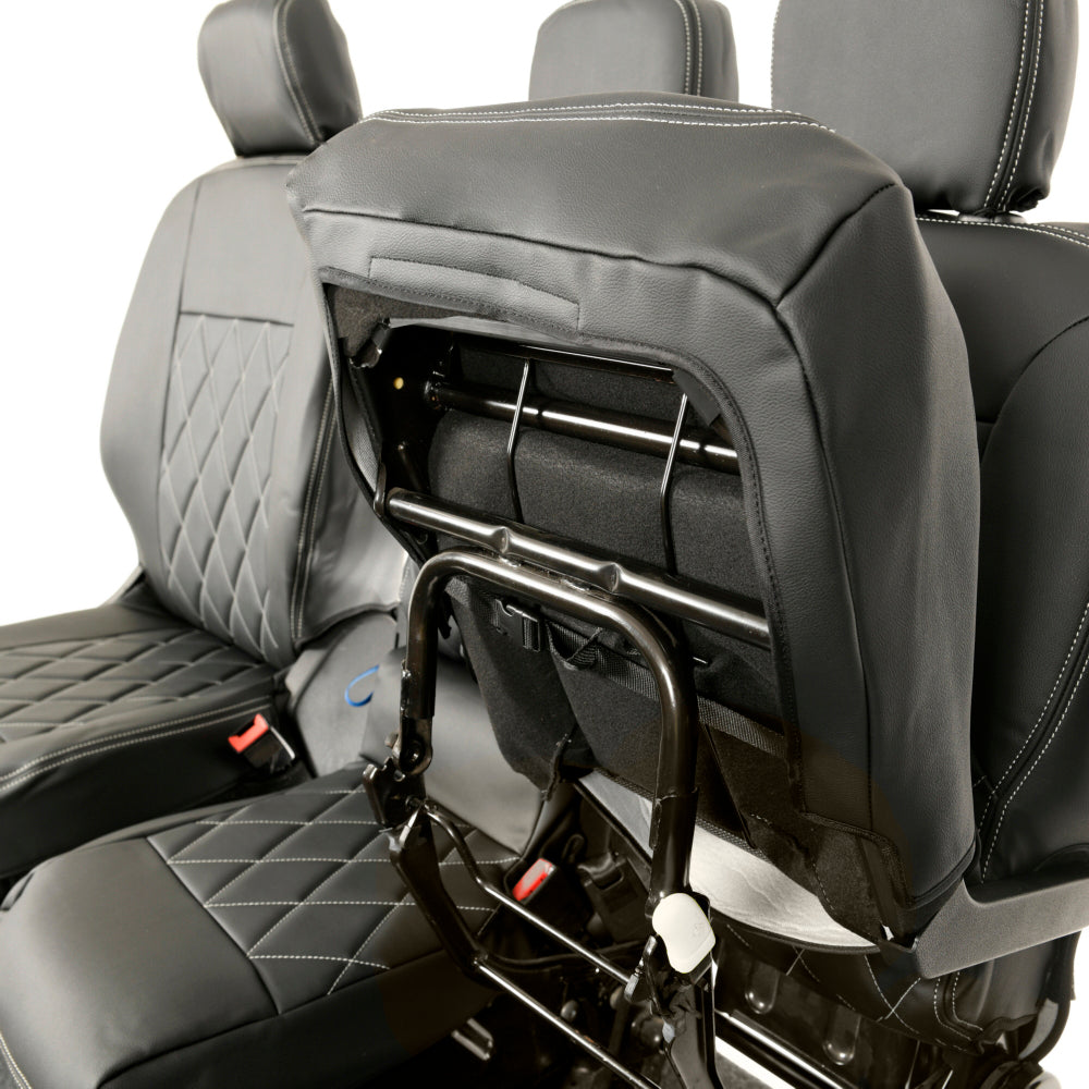 Peugeot Partner Tailored Leatherette Seat Covers 2008+